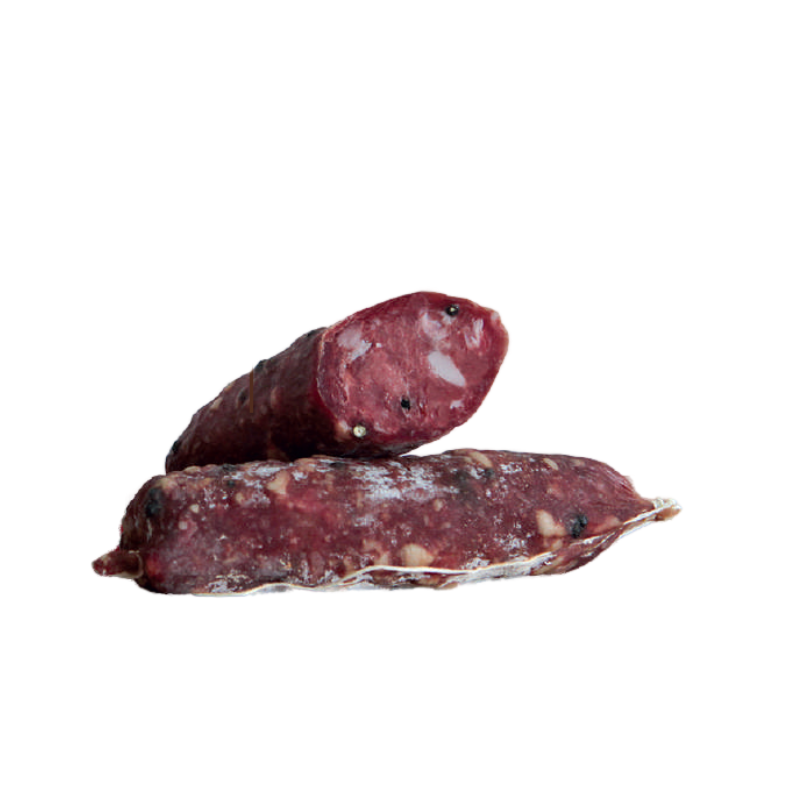 Genuine Salami With Aglianico Wine Large Aged Salami