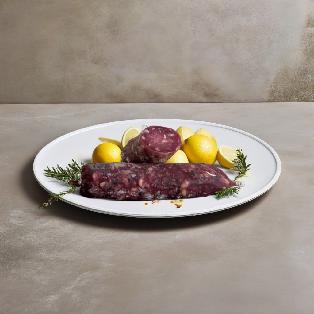 Genuine Salami With Sorrento Lemon Large Aged Salami