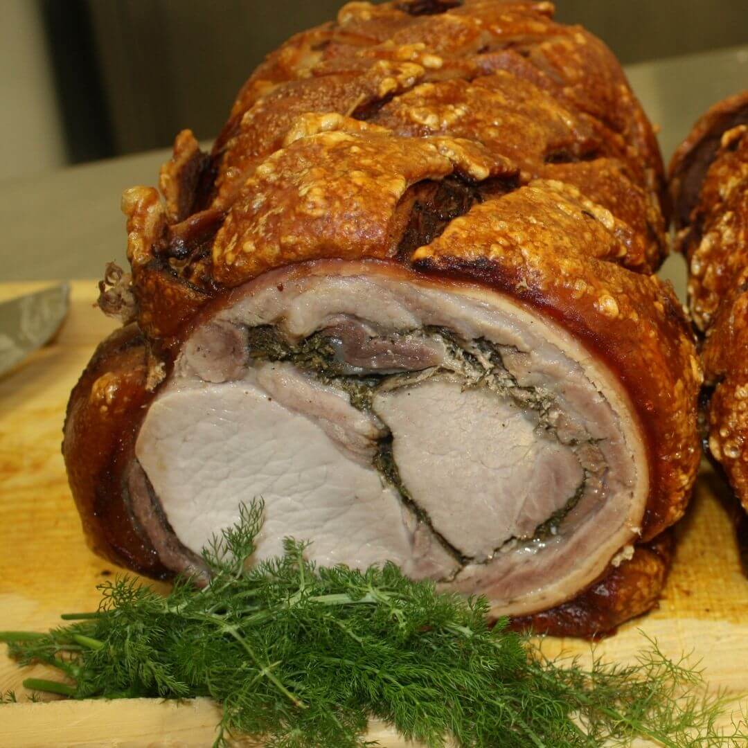 Cooked Pork Porchetta