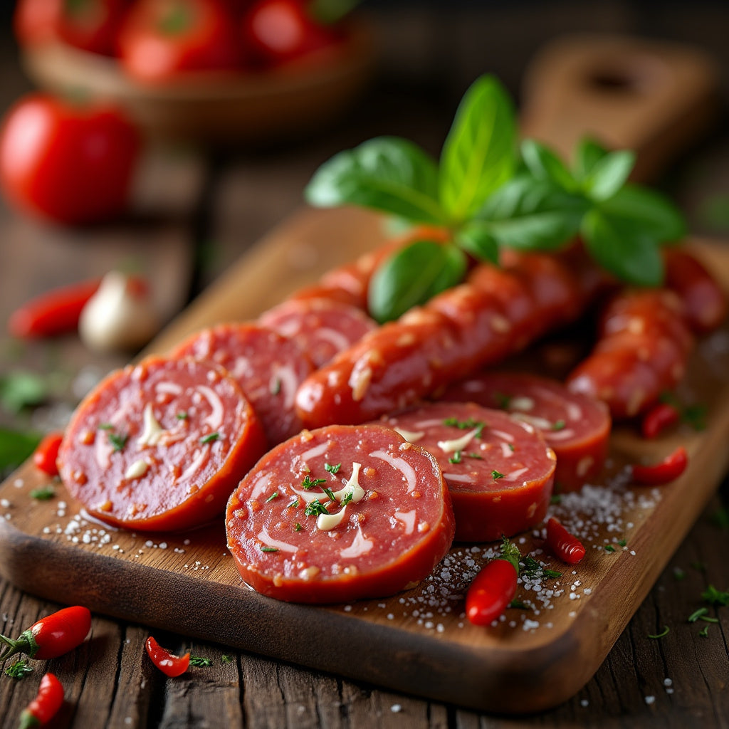 Long Spicy Sausage Seasoned Salami