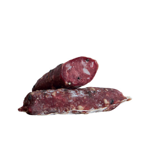 Genuine Salami With Aglianico Wine Large Aged Salami