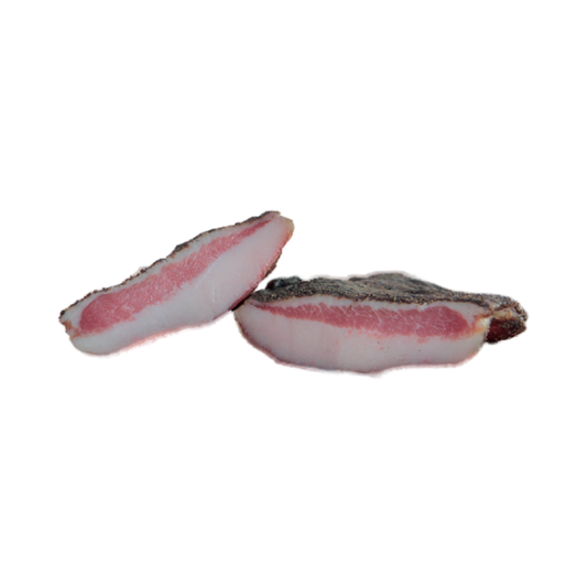 Guanciale Al Pepe Large Aged Salami
