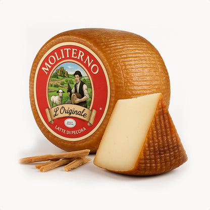 Semi-cooked Moliterno sheep's cheese